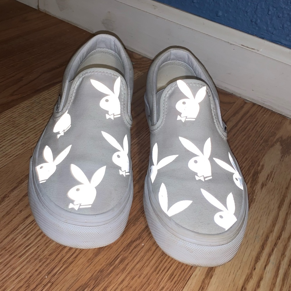 Playboy Bunny Reflective Vans